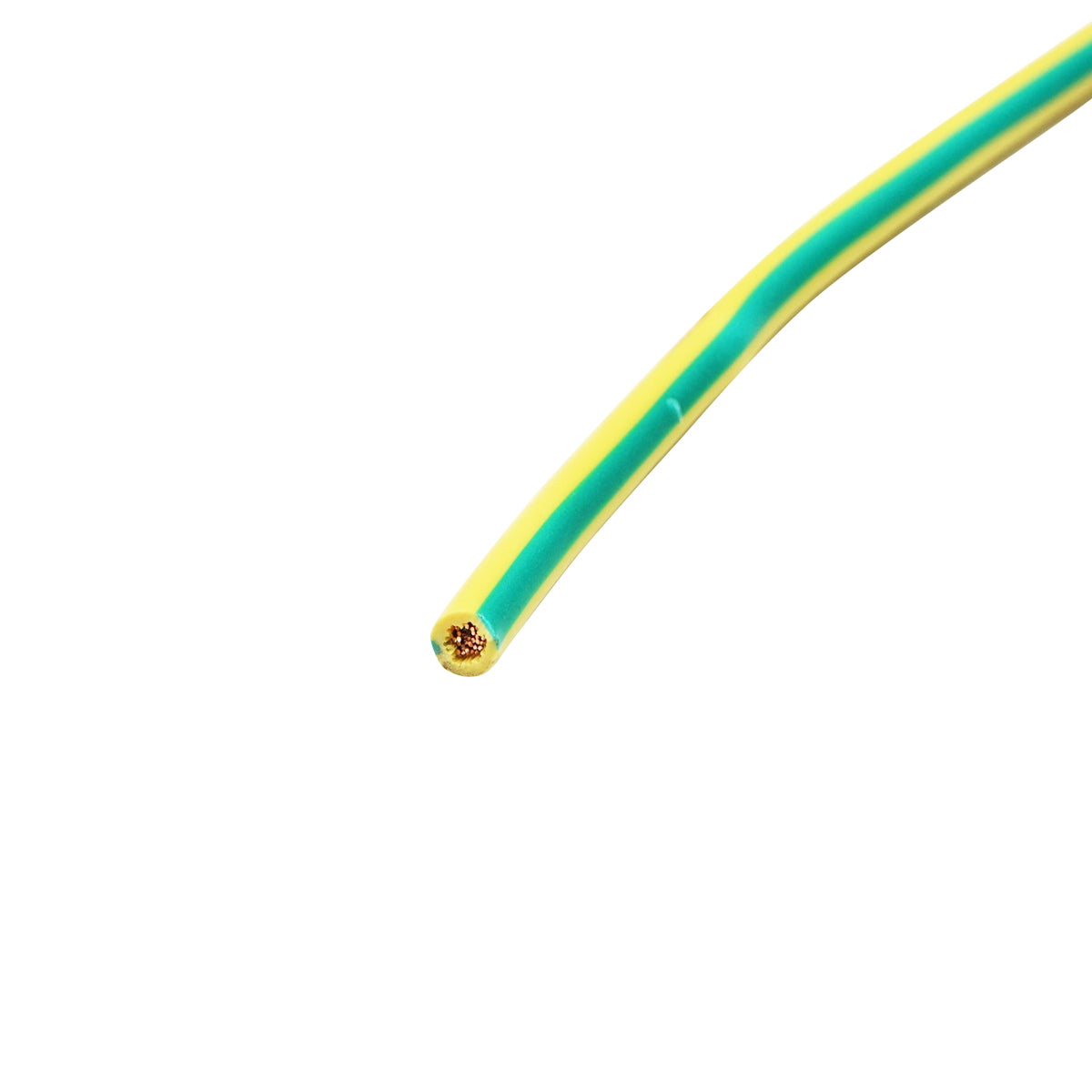 Grounding cable made of copper, 100m for solar panels MYF 1x10mm, 450/750V green yellow