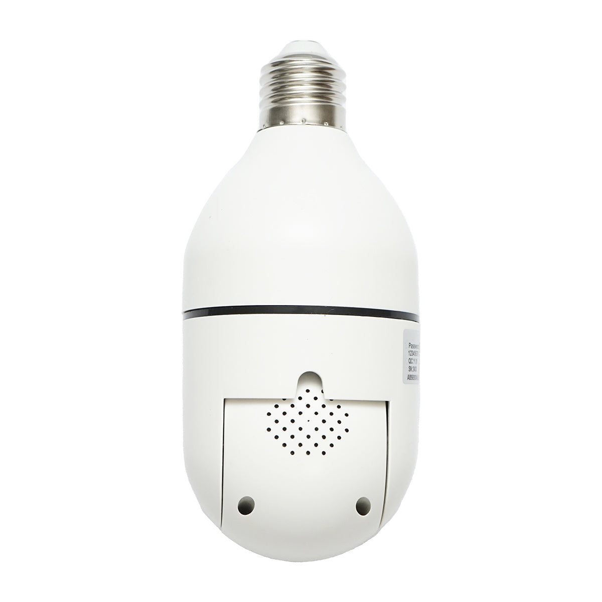 Smart-bulb PTZ surveillance camera, WIFI 2.4G 1080P, E27 bulb type with motion sensor and YIIoT application Breckner Germany