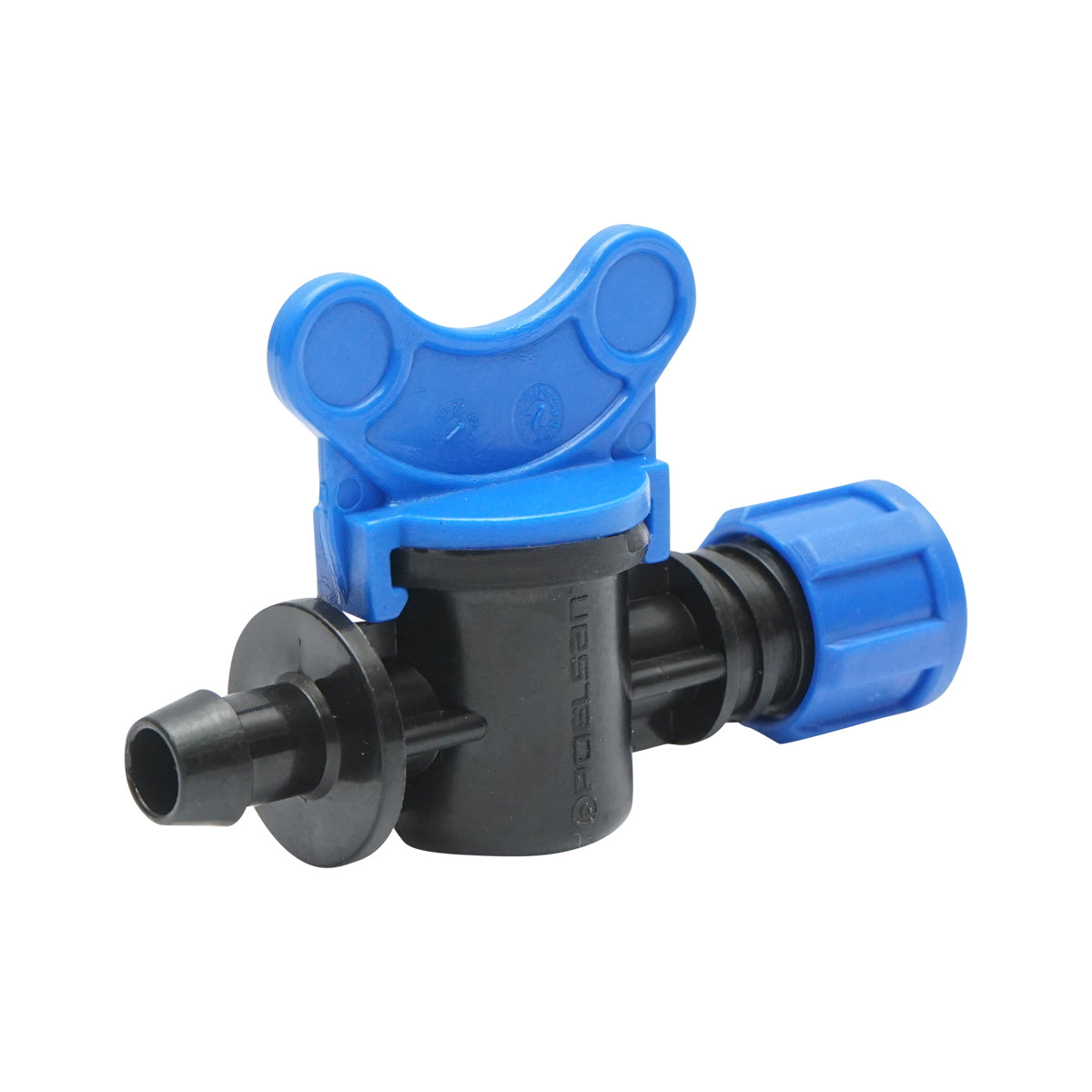 Equal drop tube faucet D16x16mm, PN4, for irrigation systems