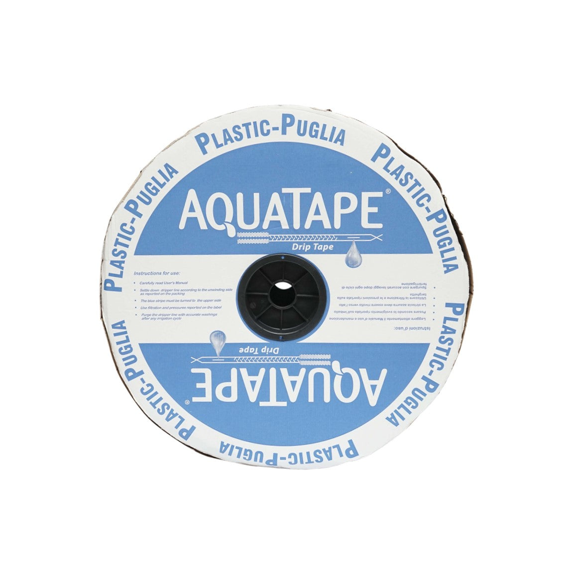 Drip irrigation tape, roll 2286M 1.5L/h, D16mm, step 10cm AquaTape