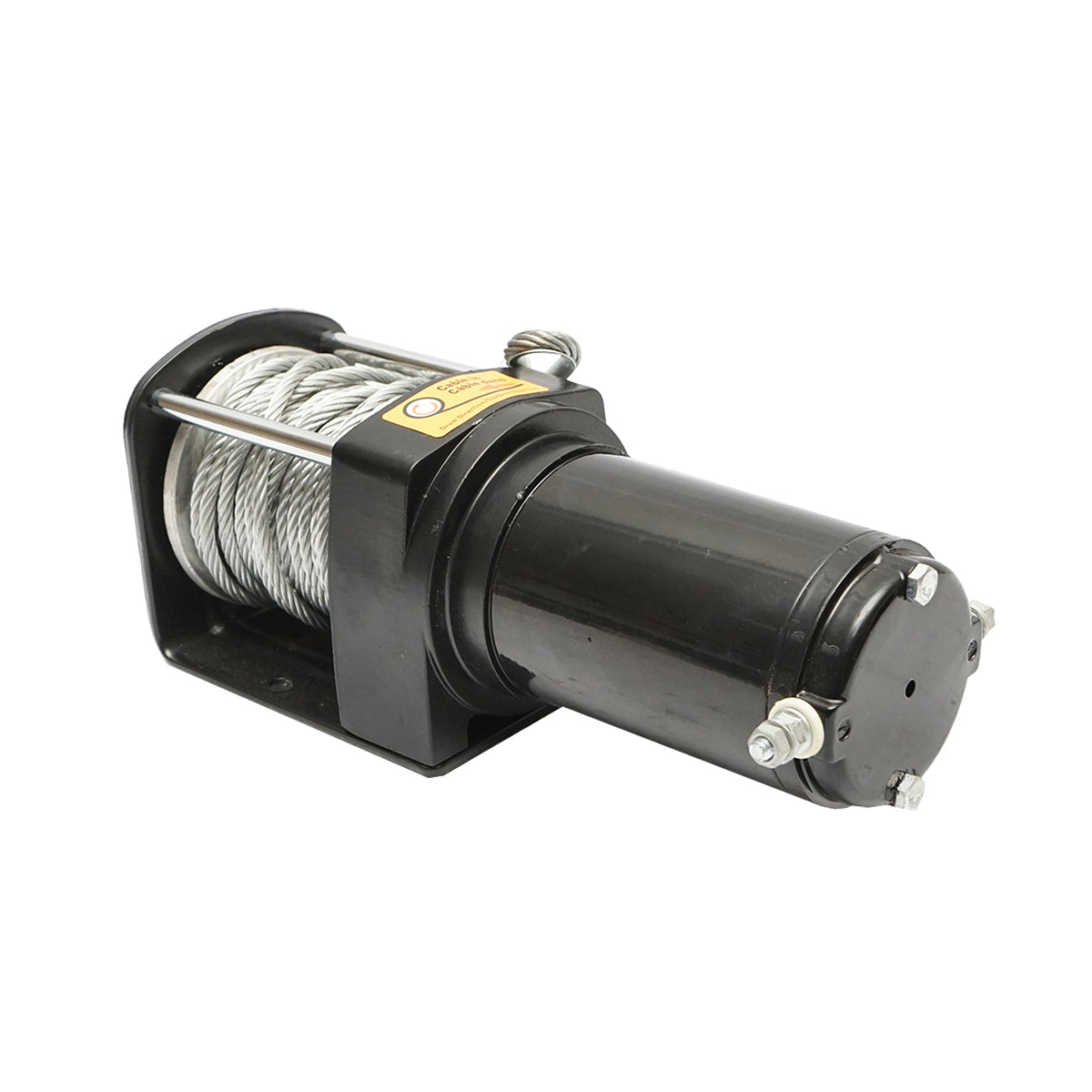 12V electric winch with remote control, 1.6T (3000lbs) cable length 9.2m