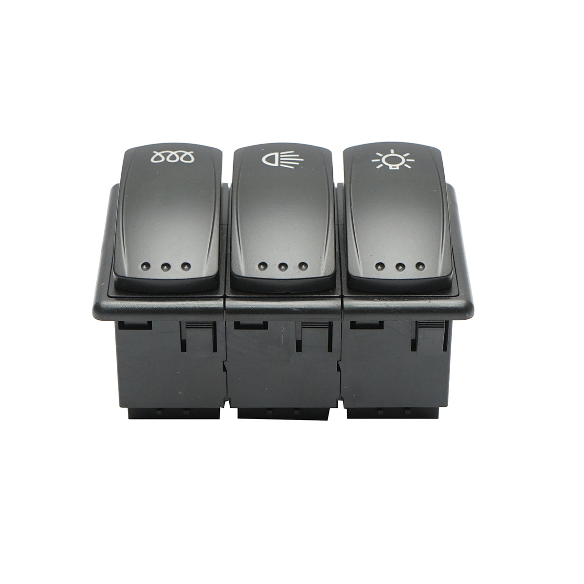 Control panel, universal 3-button switch