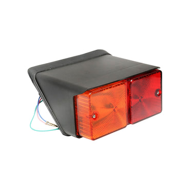 Left rectangular trailer rear light for Ford Tractors Universal