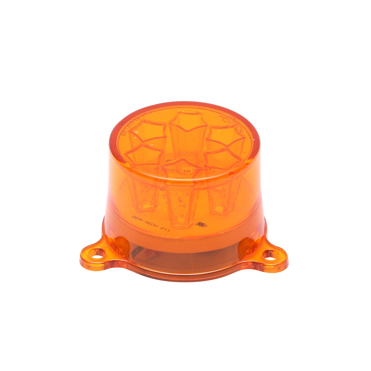 Universal round LED lamp 12/24V yellow Breckner Germany