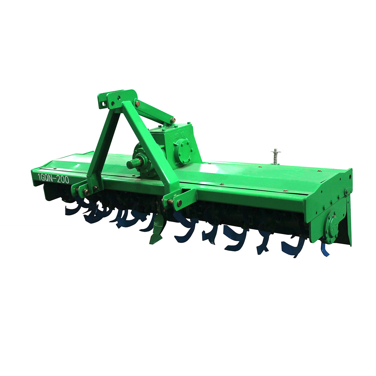 Agricultural tiller with a working width of 200cm, 58 knives, 3-point attachment, required power 60-90HP, cardan included KONIG TRACKTOREN.