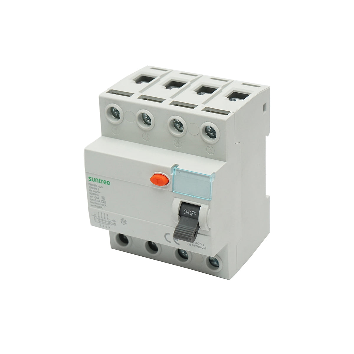 Automatic differential switch 4P 100A 30mA 6kA, type A Suntree