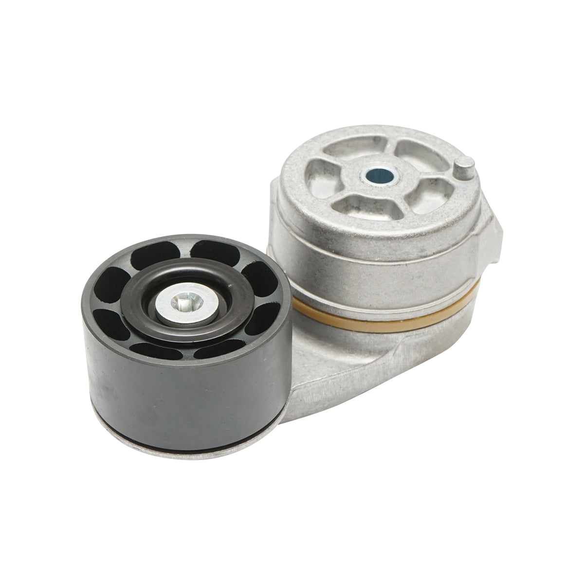 Belt tensioner for Case IH, Fiat, New Holland OEM code 87326910, J911315, J912246, J914086, J918944, J934817, J936202, J936203, 87801838, 87840057, 47683084