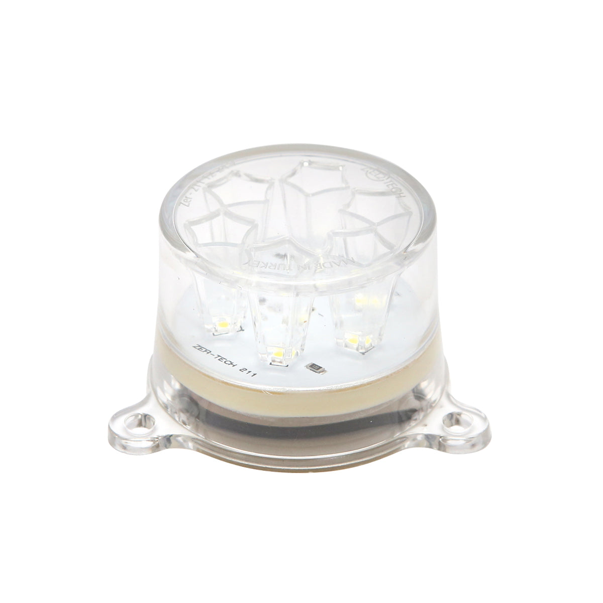 Universal round LED lamp 12/24V white Breckner Germany