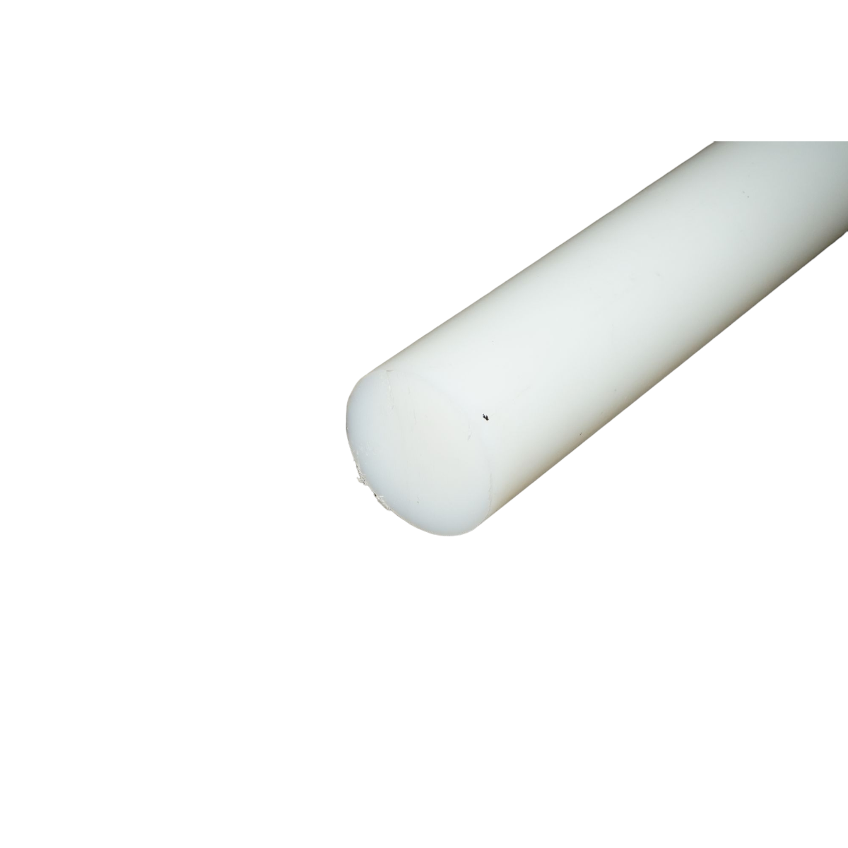 White polyamide bar PA6 Fi I60x330mm, 8.86 Kg