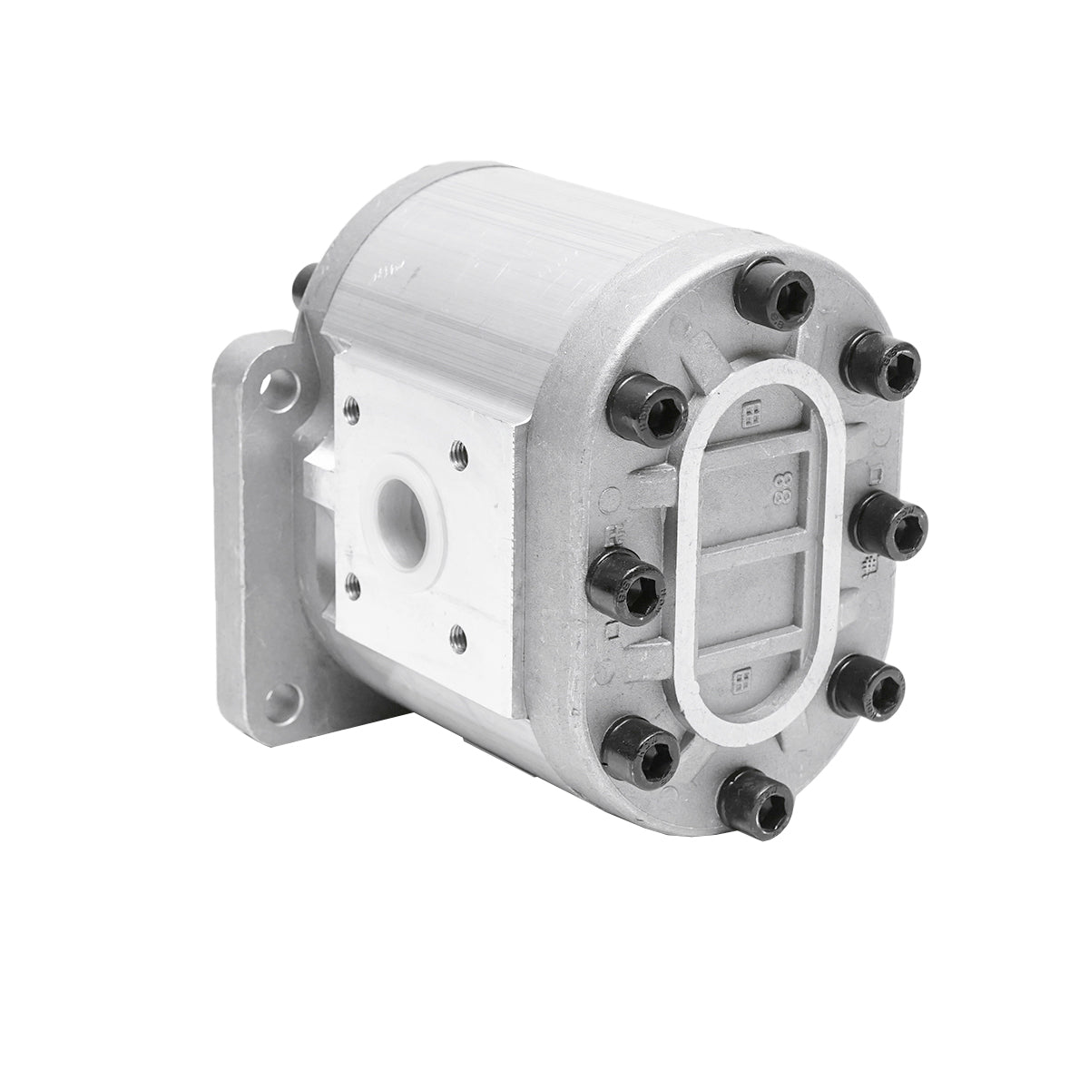 Hydraulic pump H14/4-01 SF 250 bar 60L/min with valve for Breckner Germany Forest Tractor