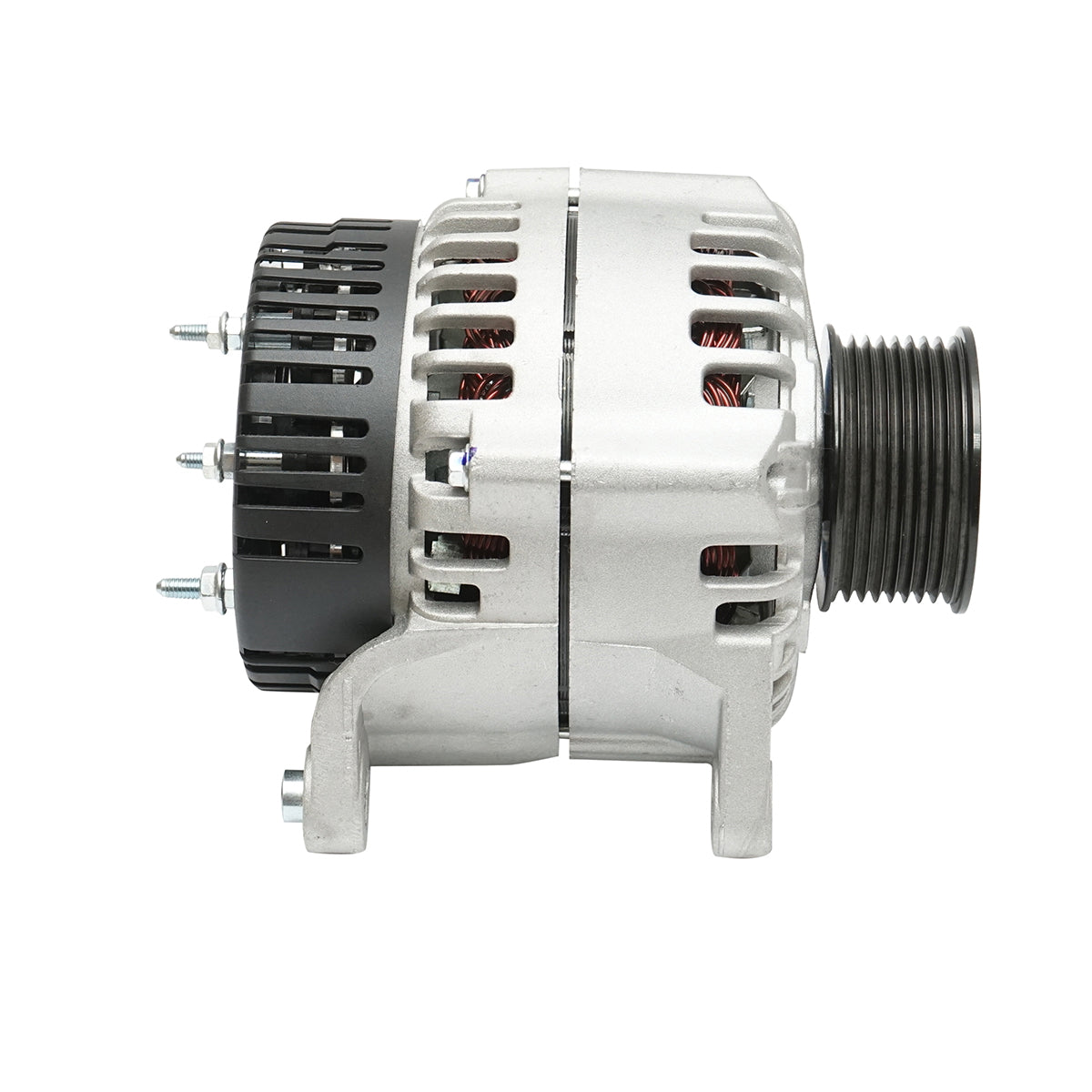 12V/100A alternator for New Holland, Case IH, Ford OEM code 82001259, 82002329, 82003307, 82010243, 90178082, 95VB10300BB, 301230RI, F2NN10B376AA