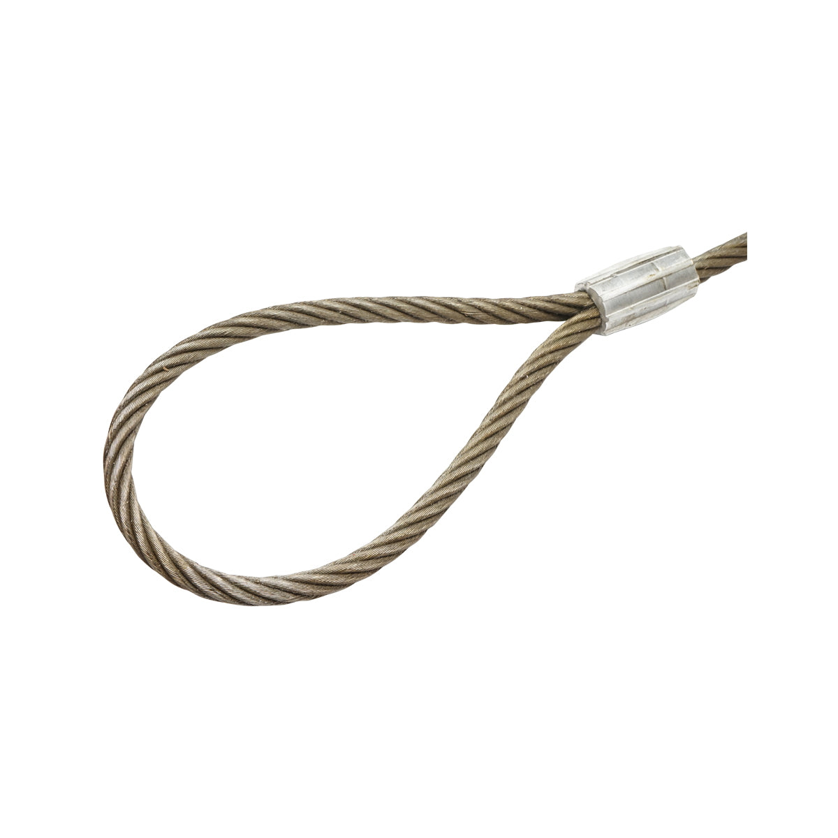 Steel winch cable 6x37 diameter 14mm 4m with 2 eyes and hook 1.6T