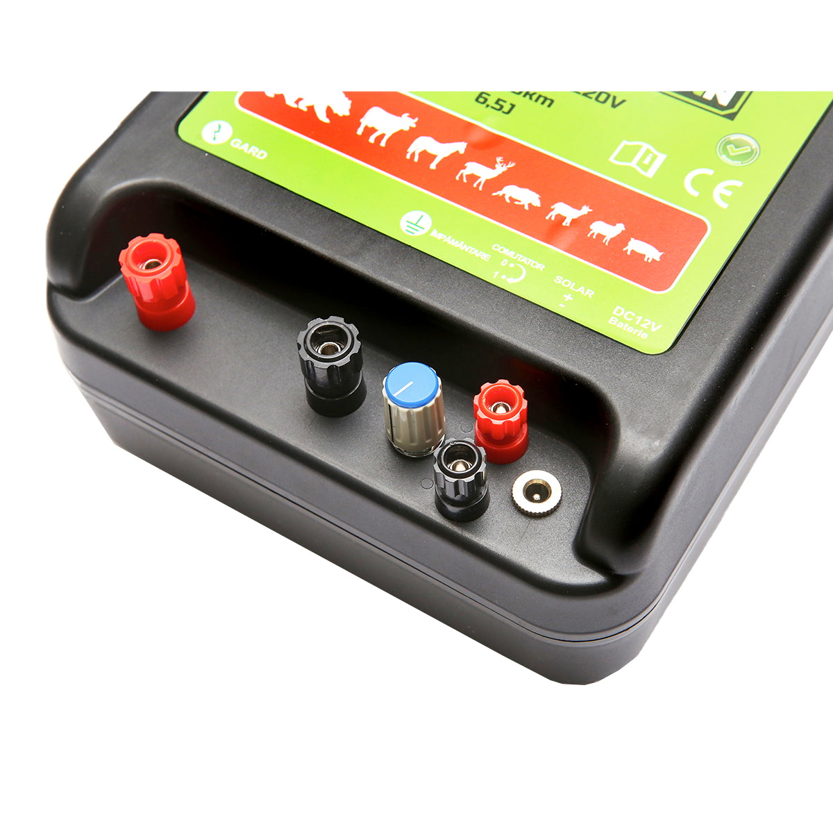 DC impulse generator 12/220V, 6.5 Joules 100km for electric fence BRITMANN