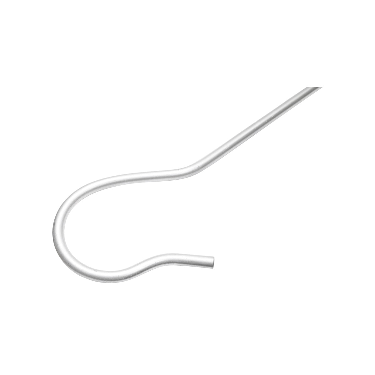 Shepherd's staff/aluminum cane with non-slip handles 1.45 meters for holding an animal by the neck and leg