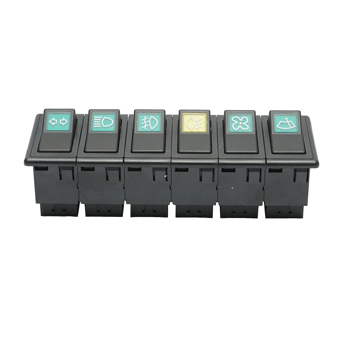Control panel, 6-button universal switch