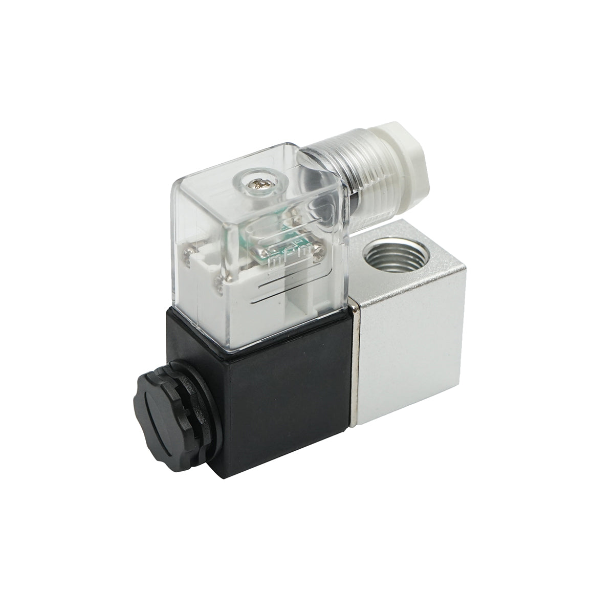 Pneumatic solenoid valve 4.8W DC24V, 1 circuit 1/4 IP65