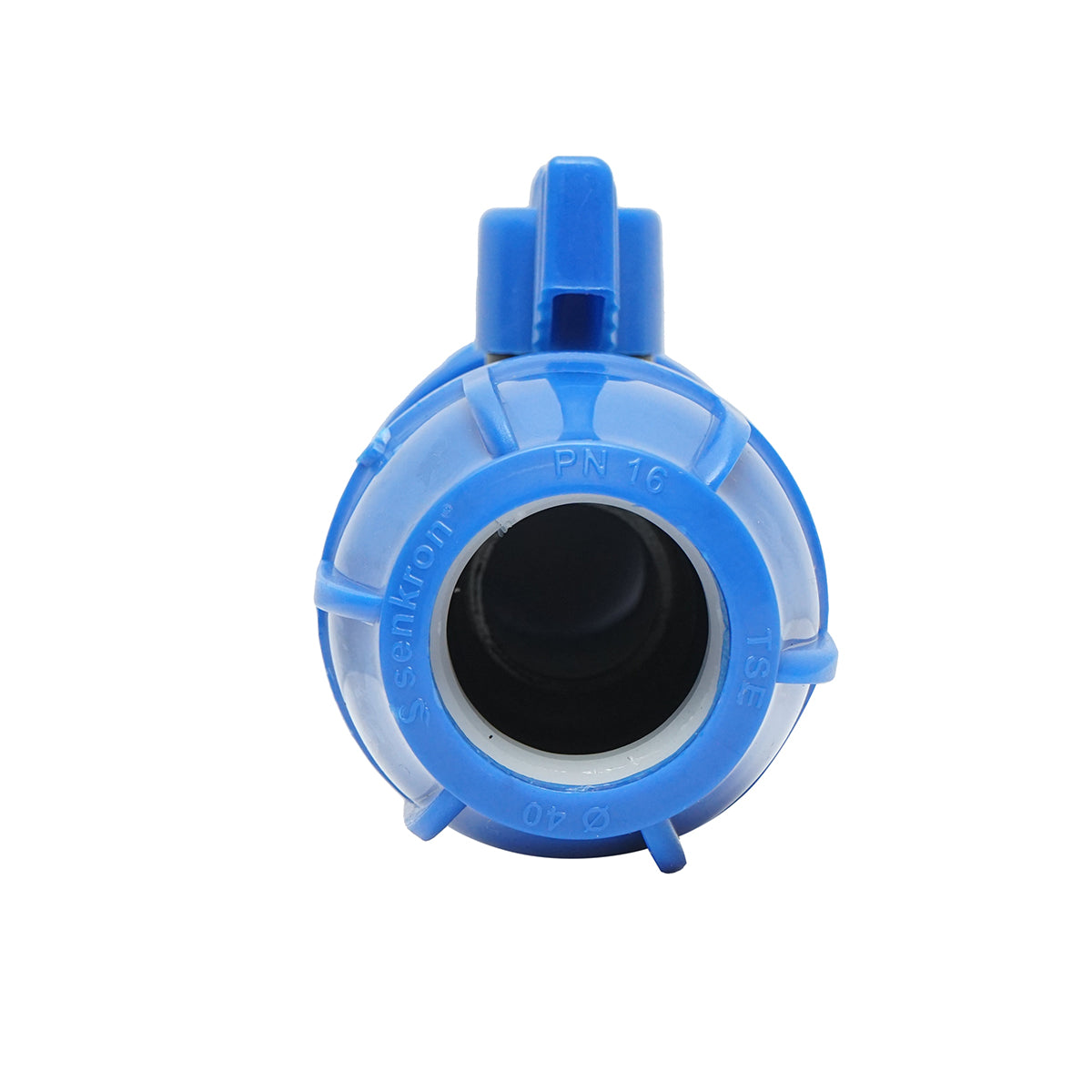 Ball valve compression fitting D40x40mm, PN16, for irrigation systems