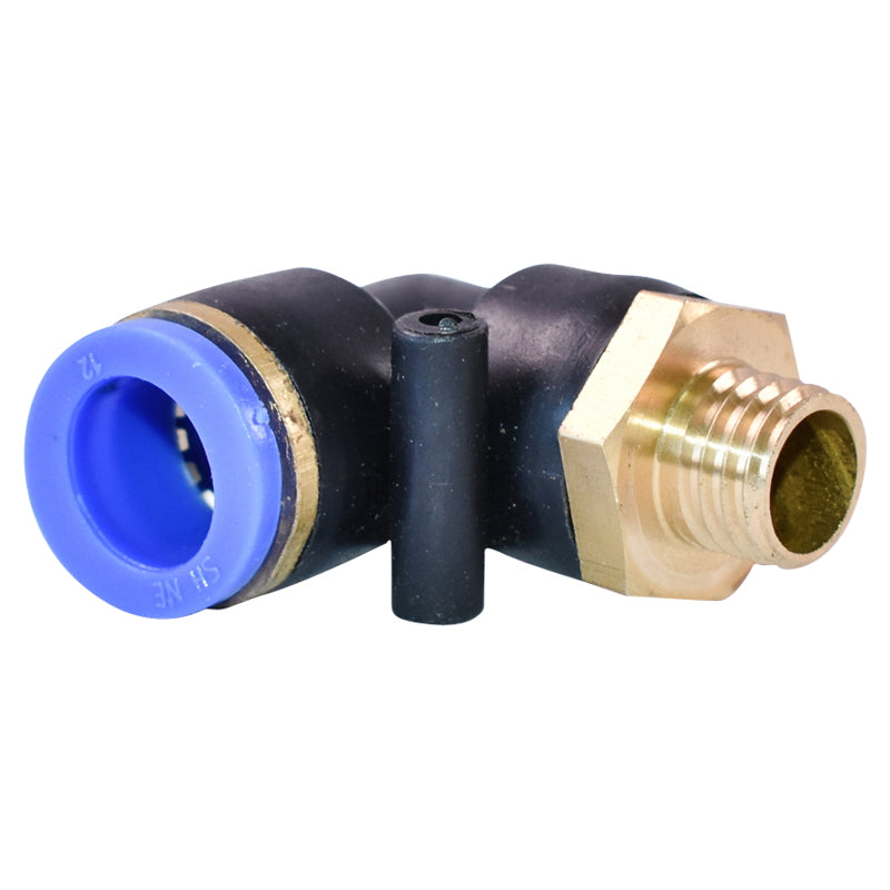Quick plastic socket and metal screw fi 12 with M12