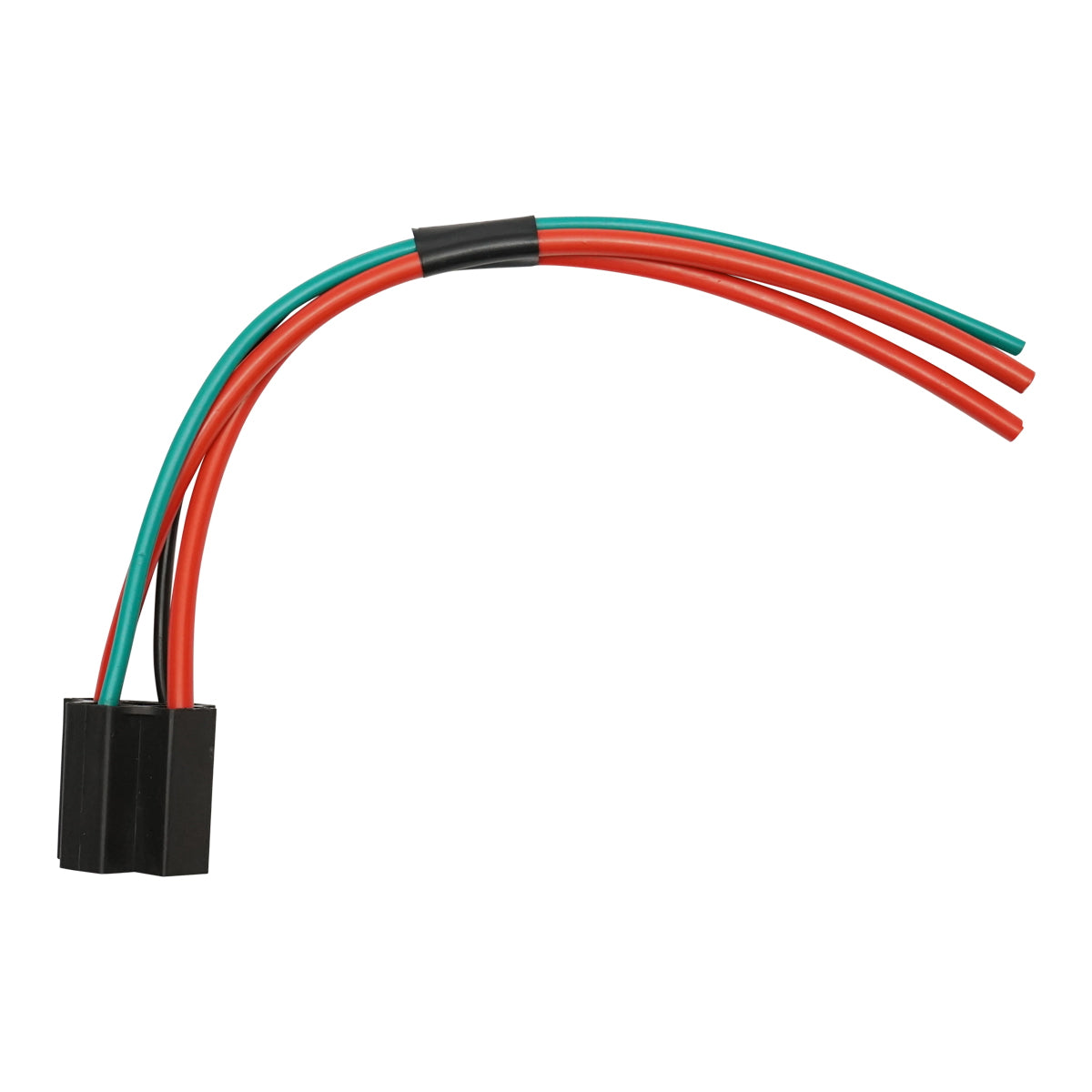Wiring connection with the plug for headlight protection relay for tractors and cars 12V 80A