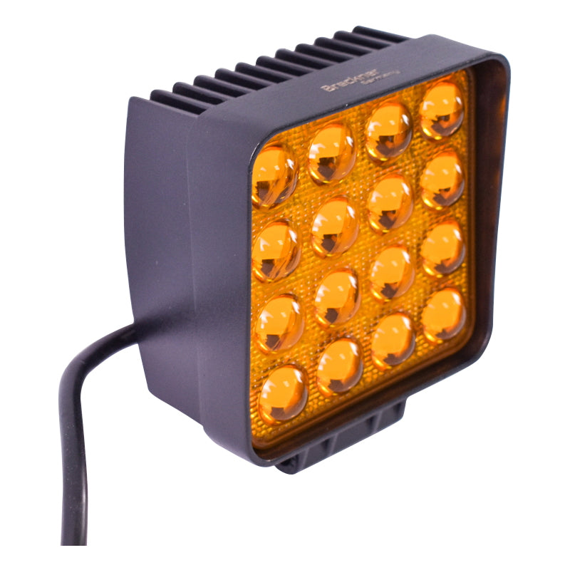 Fog lamp with 16 LEDs 10-30V 48W beam angle 30 degrees spot type Breckner Germany