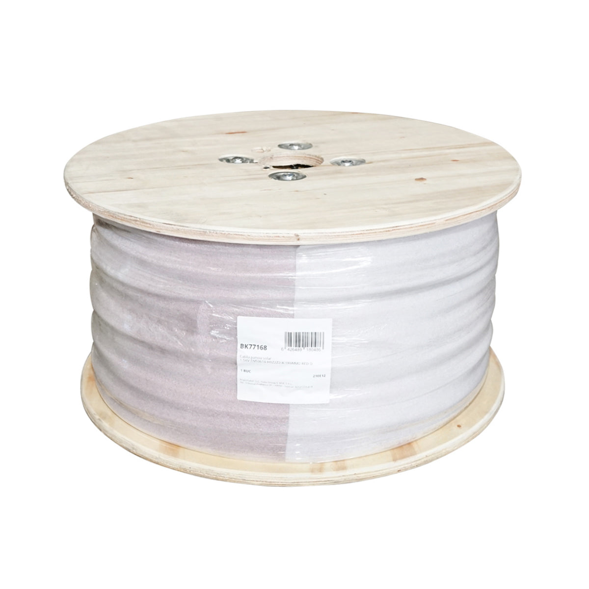 Cable drum solar panel 6mmx1000m 1.5KV, H1Z2Z2-K red Leader