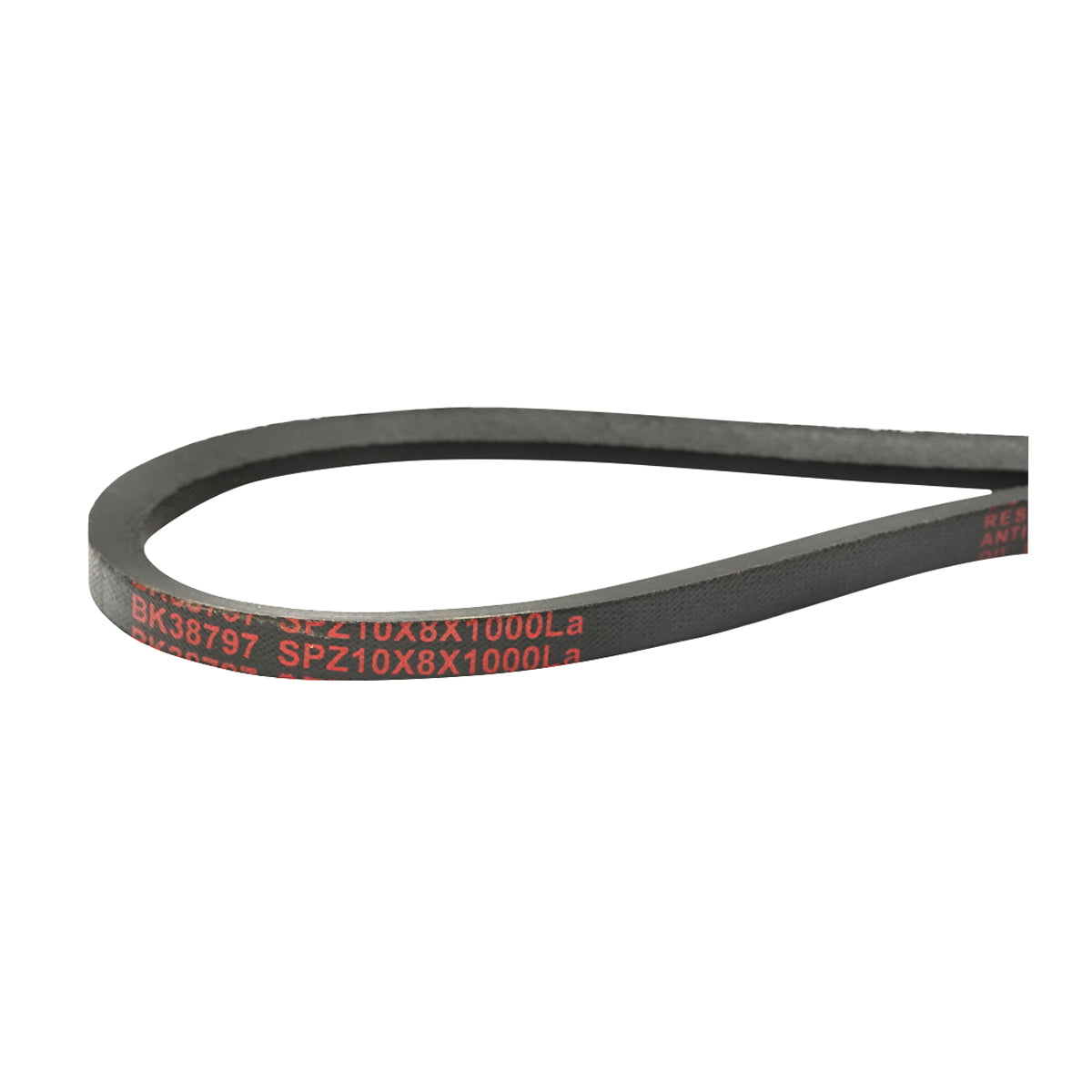 Trapezoidal transmission belt SPZ 10x8x1000 LA 10x1000 Breckner Germany