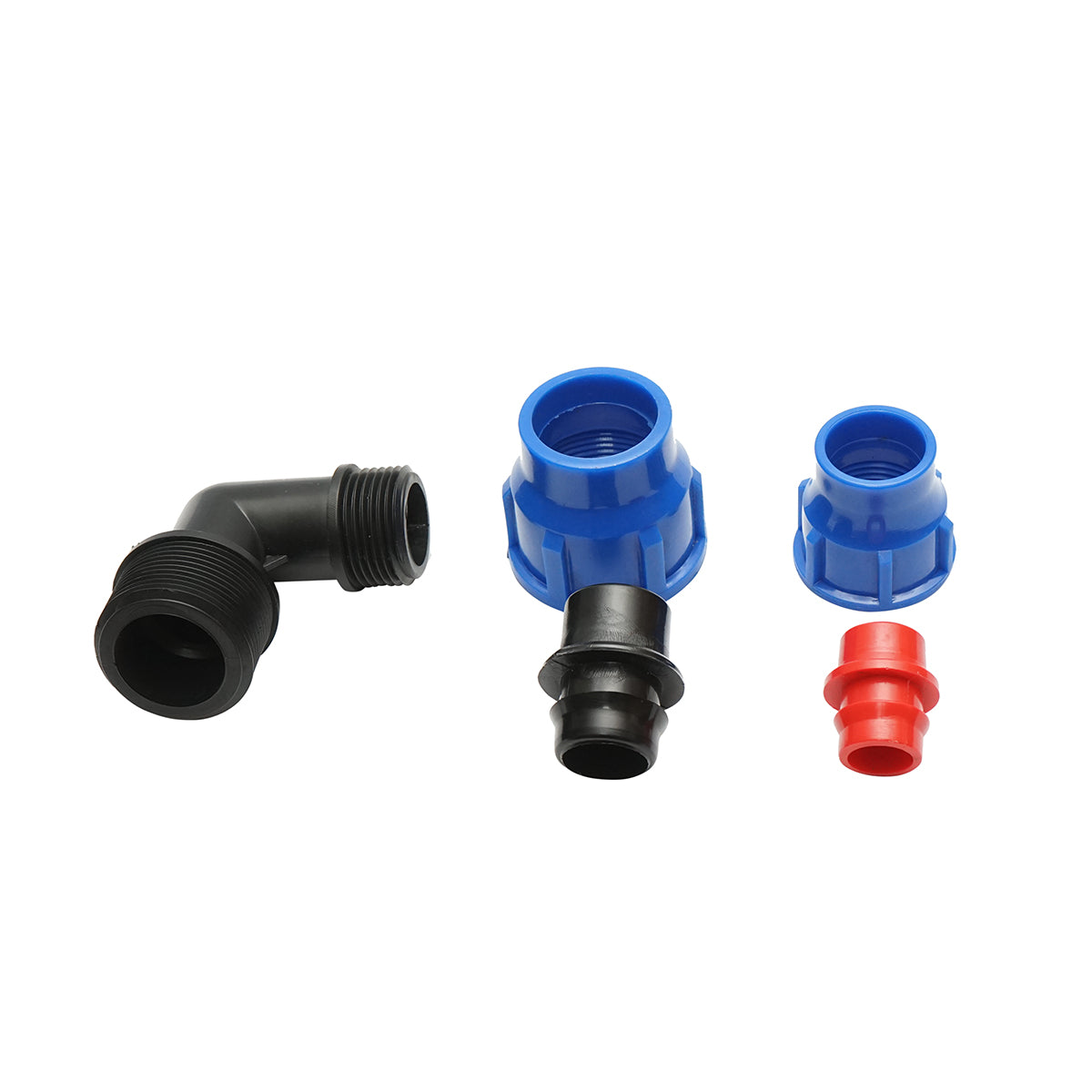 Reduced compression fitting D32x25mm for irrigation systems