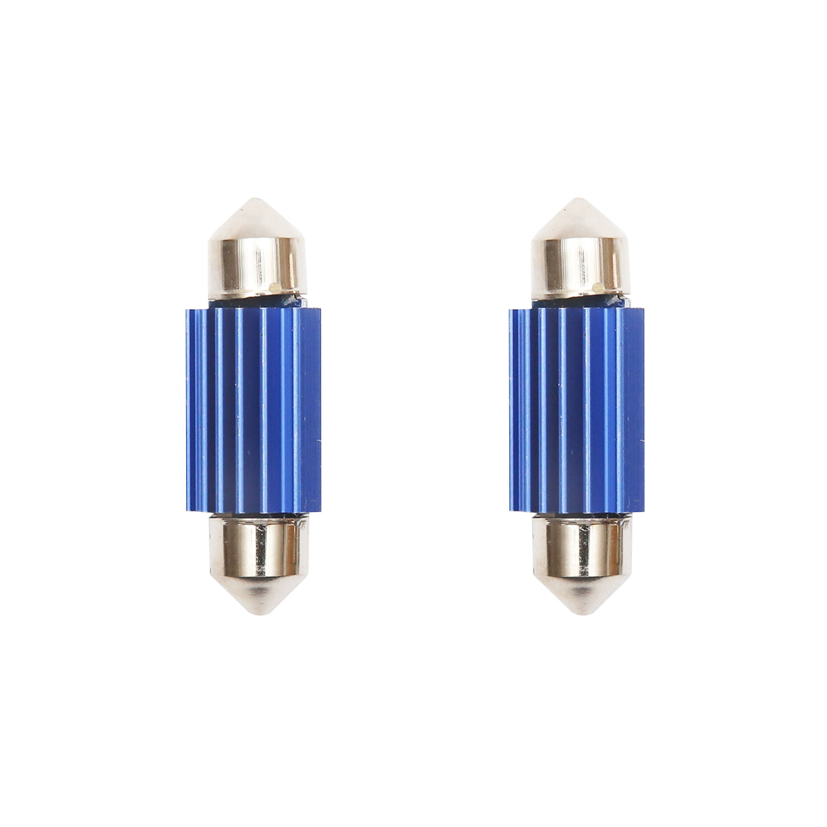 Set of 2 LED SMD SOFIT bulbs 36mm 12V 0.2A cold light Breckner Germany