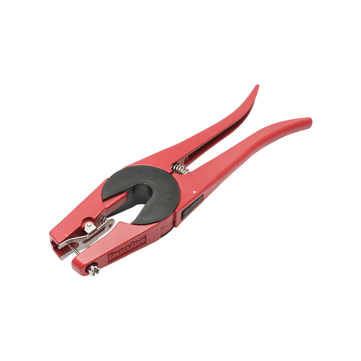 Cattle and sheep tagging pliers compatible with most types of tags on the market.