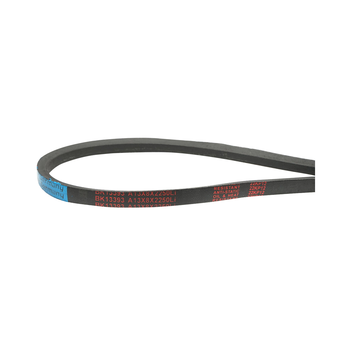 Trapezoidal transmission belt A 13X8X2250 Li Breckner Germany
