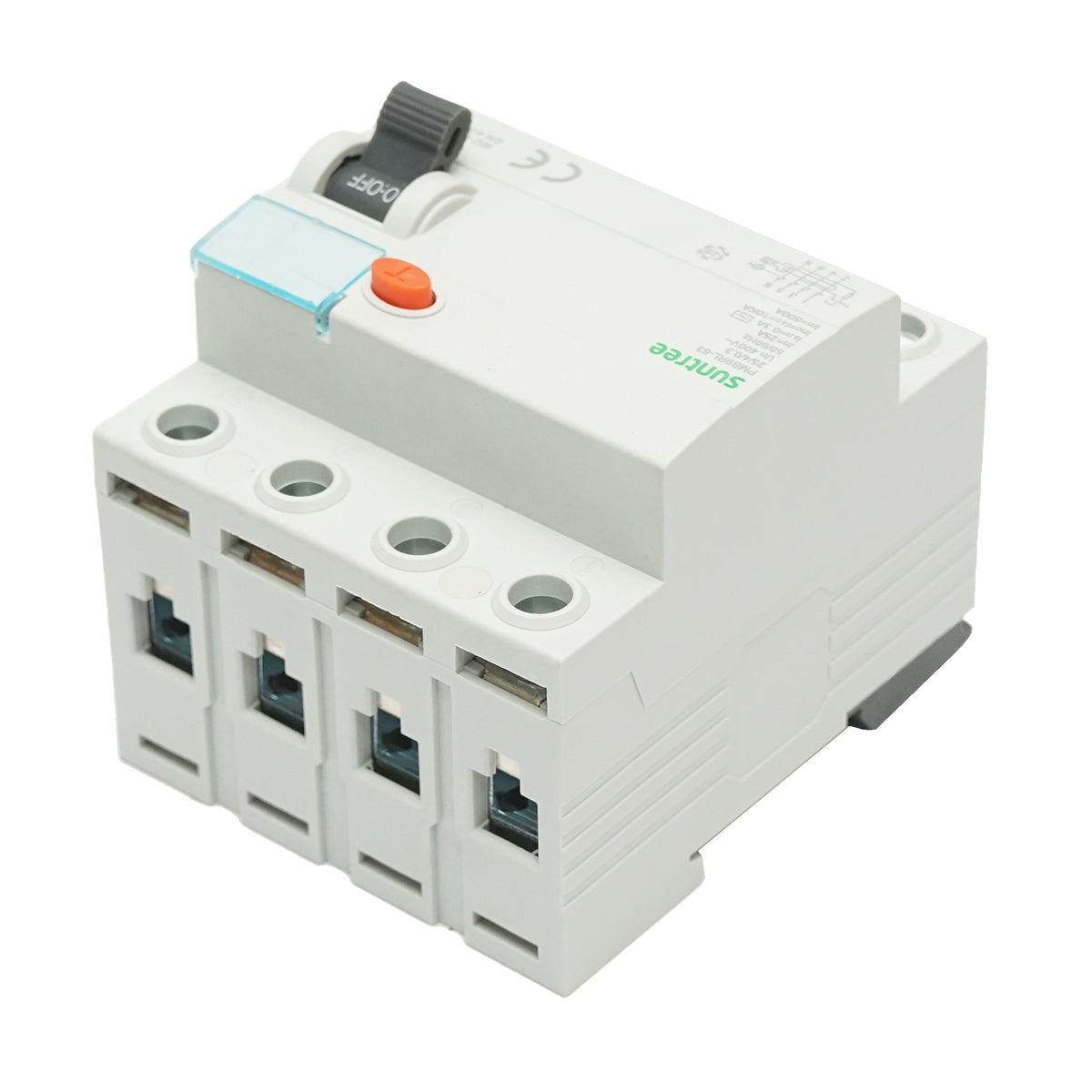 Automatic differential switch 4P 25A 30mA 6kA, type AC Suntree