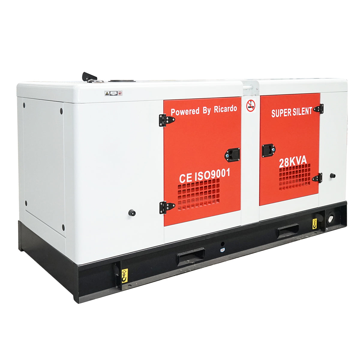 Three-phase electric generator 28KVA, 230/400V with Ricardo N4100DS-30KW diesel engine