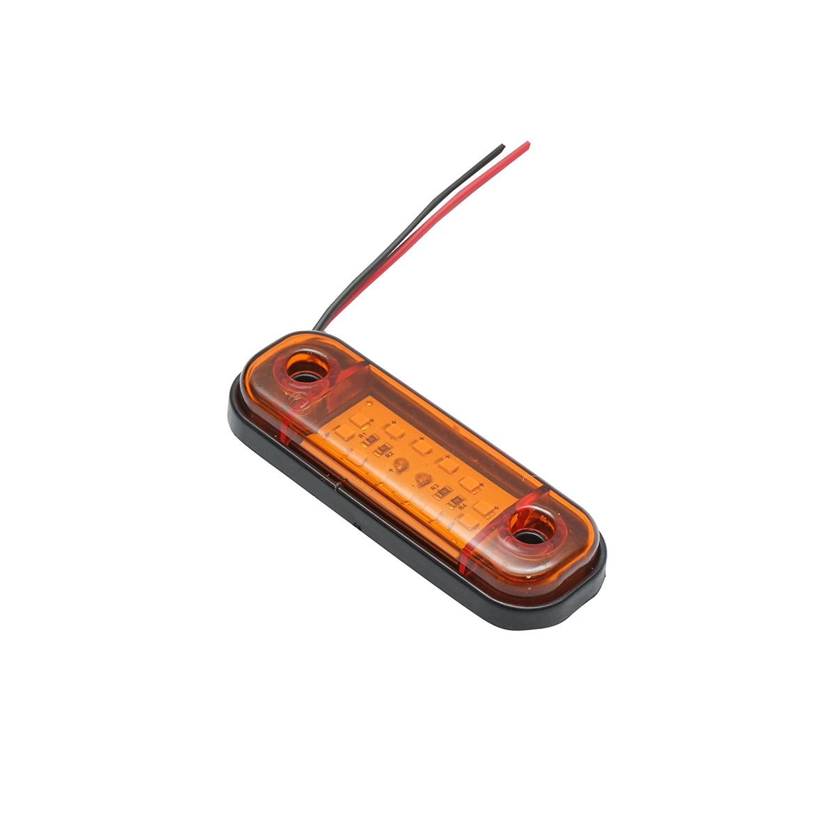Slim LED side marker lamp 12-24V, yellow FR0175 Breckner Germany