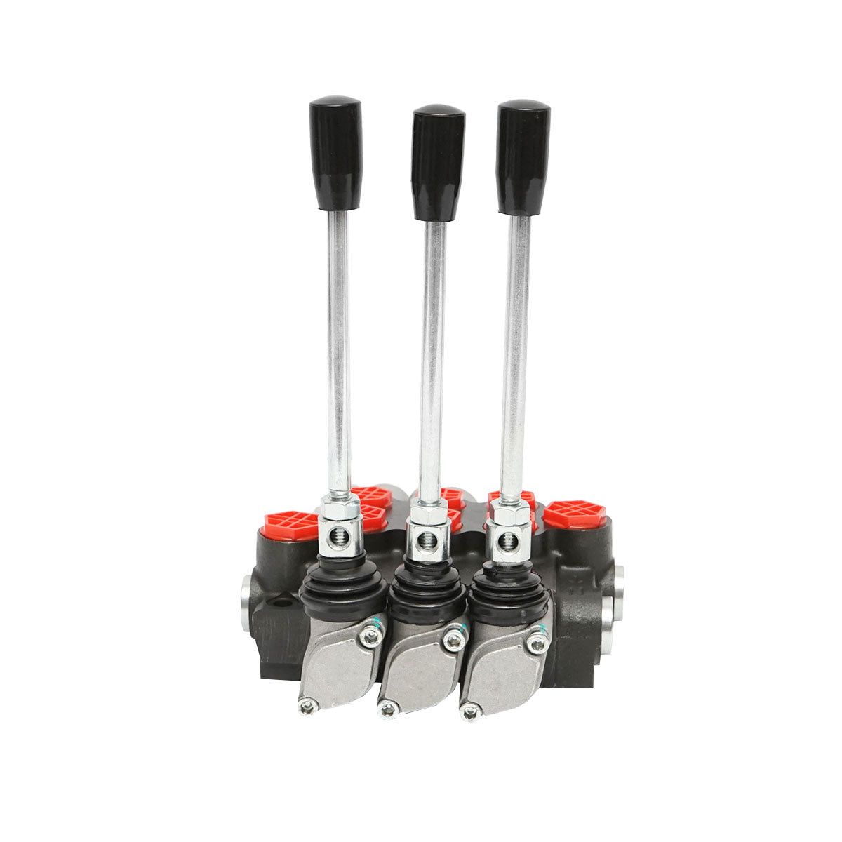 Hydraulic distributor with 3 levers, 2 float positions, 40L/min.