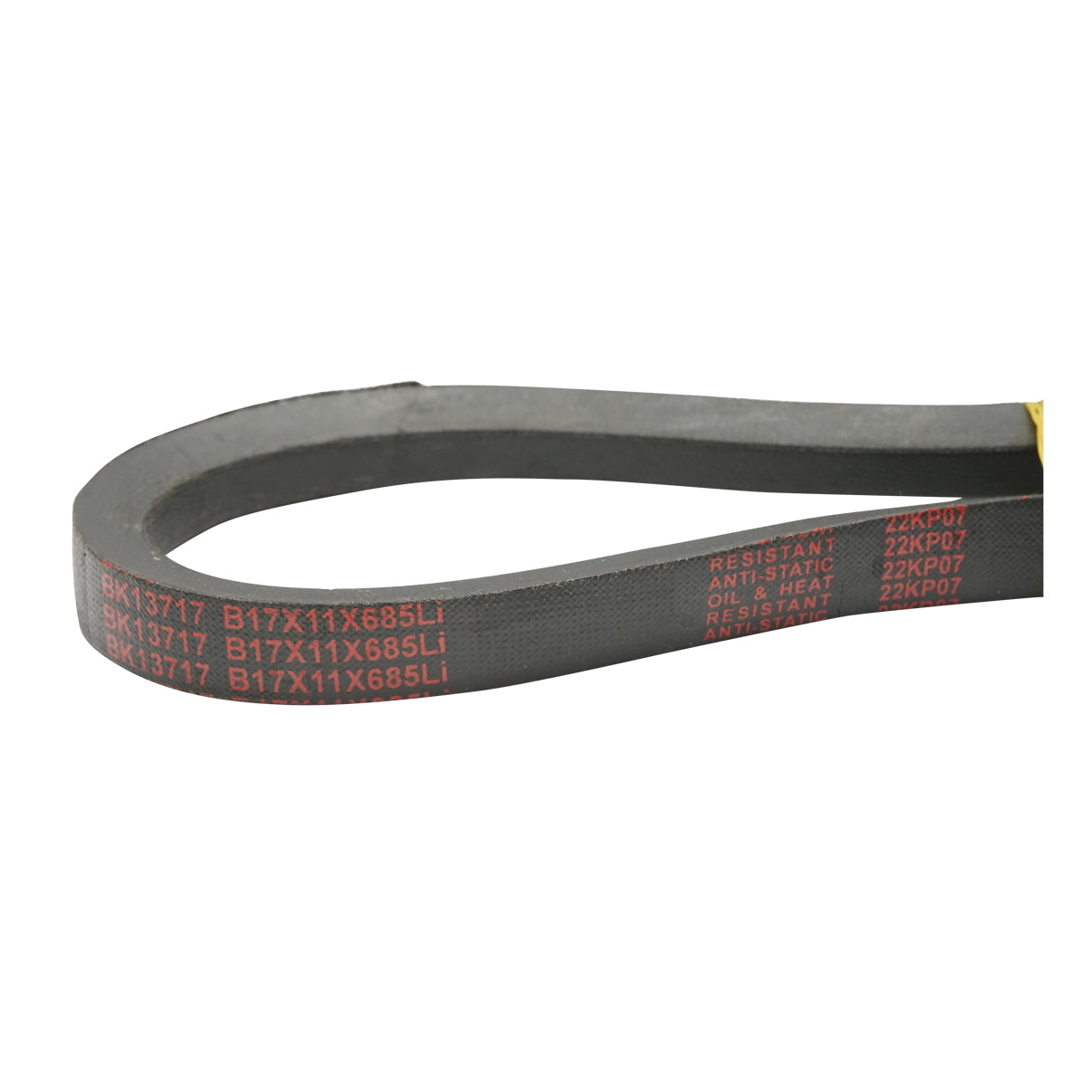 Belt transmission trapezoidal B 17X11X685 LI Breckner Germany