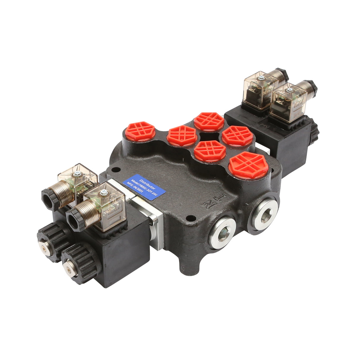 P80 electromagnetic hydraulic distributor with 2 ways, 24V Breckner Germany