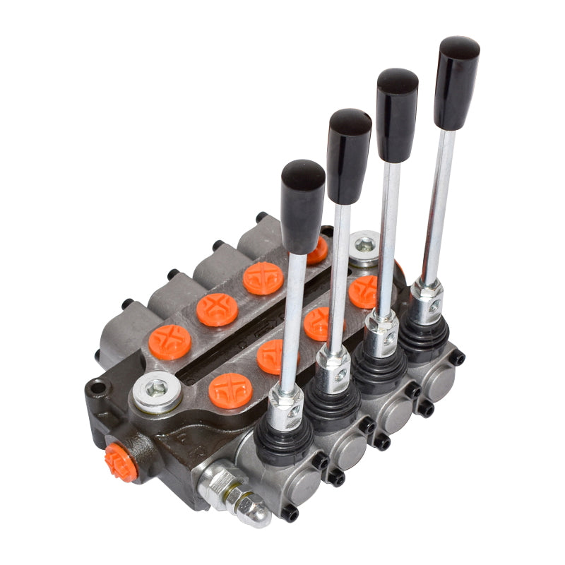 Hydraulic distributor 4 levers Breckner Germany