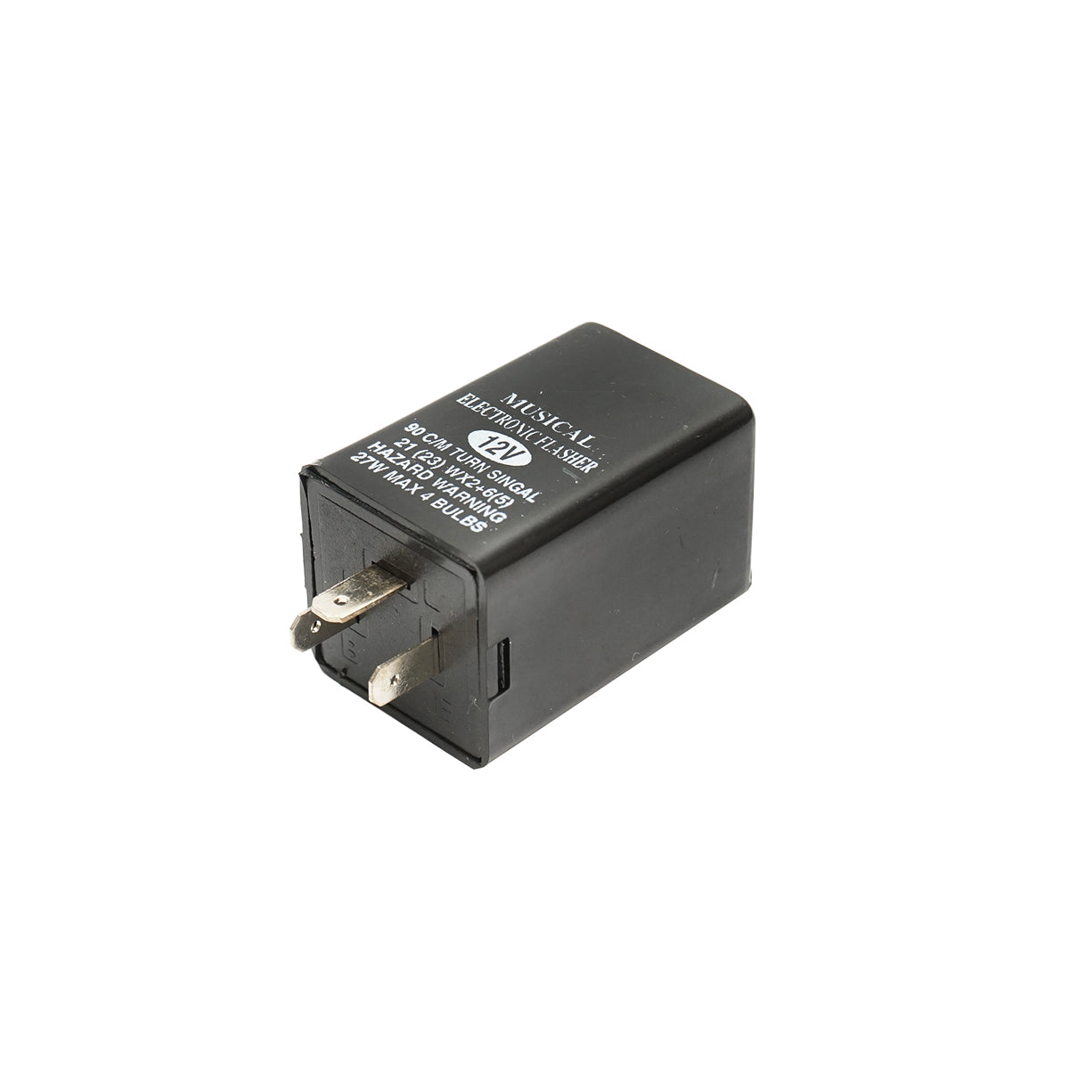 Universal musical signaling relay 12V max 27W 3 pins