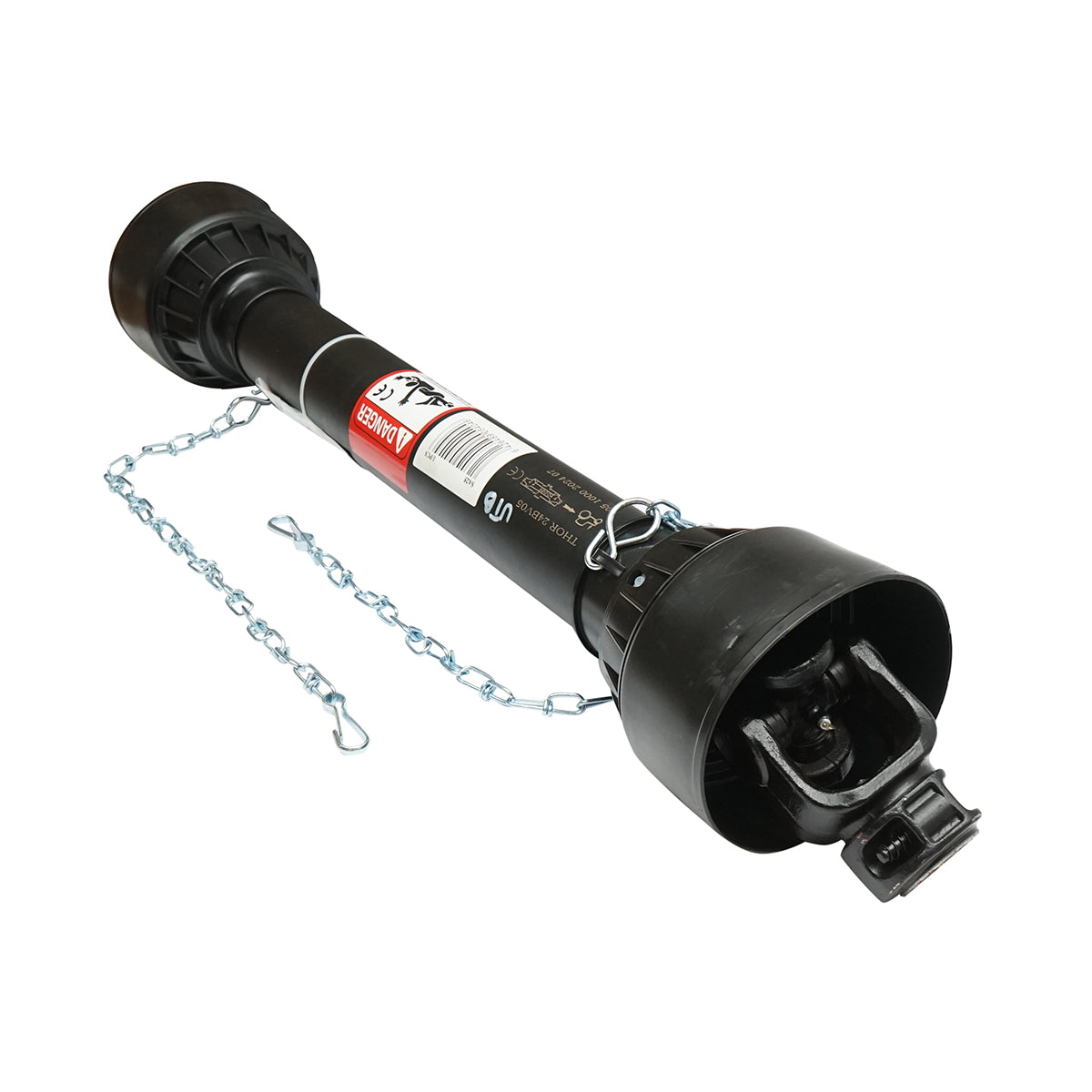 Cardan 1000 mm T5 cross 30.2x80 (triangular tube) 1 3/8 Z=6 shredder