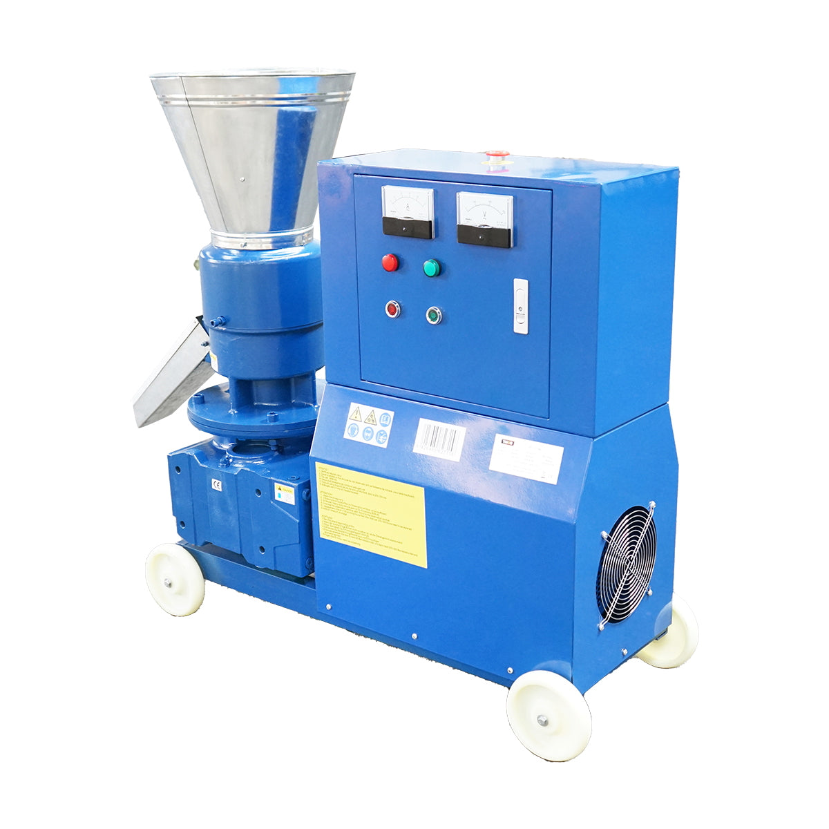 Feed granulator, cereal press 11KW, 380V with a 6mm die and maximum output of 500kg/H