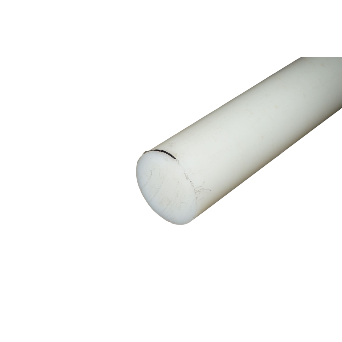 White polyamide PA6 bar 1000x120mm 14.4Kg