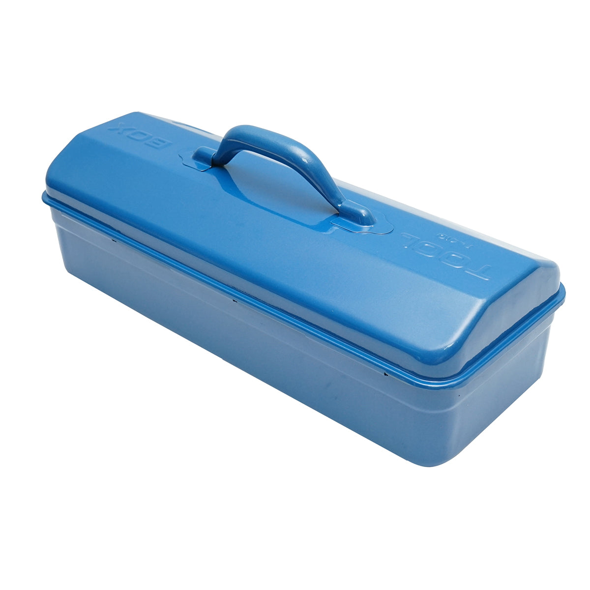 Blue metal tool box 420x170x120mm Breckner Germany