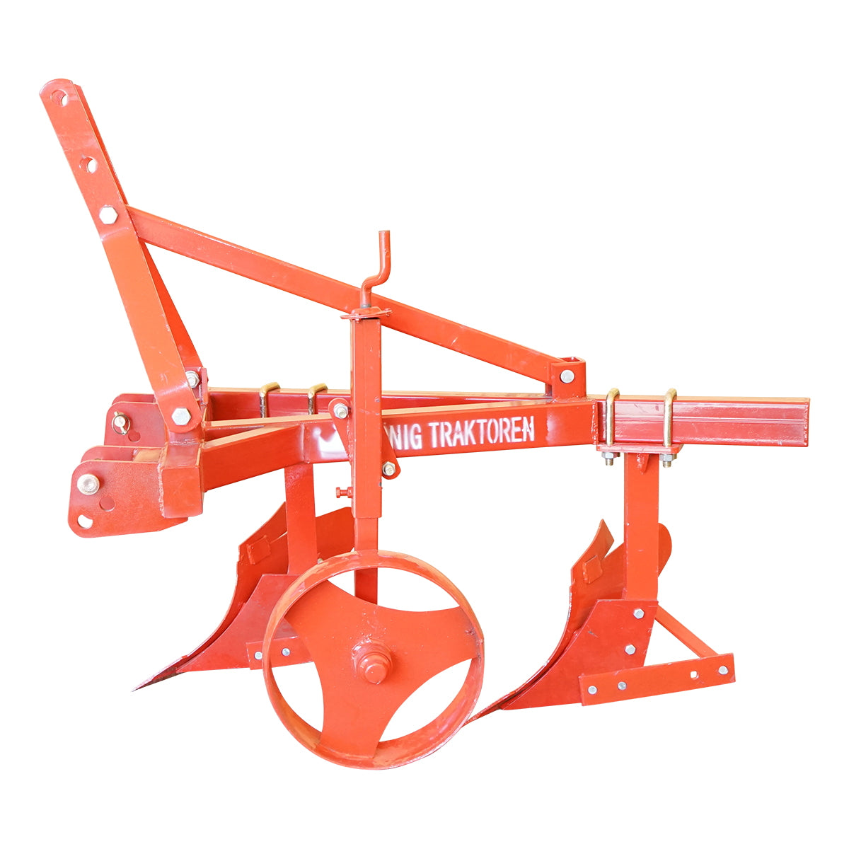 Agricultural plow 2 furrows 25 HP width 500mm depth 200-250mm 70Kg