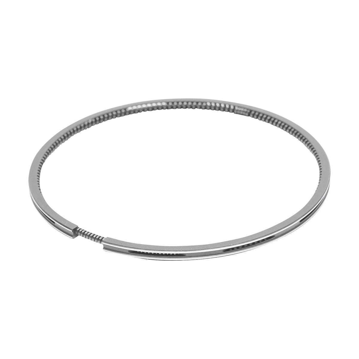 Piston segments for engine 104-3.00x2.50x4.00mm Fiat, New Holland, Iveco Engine, OEM: 153634545, 1902451 Breckner Germany