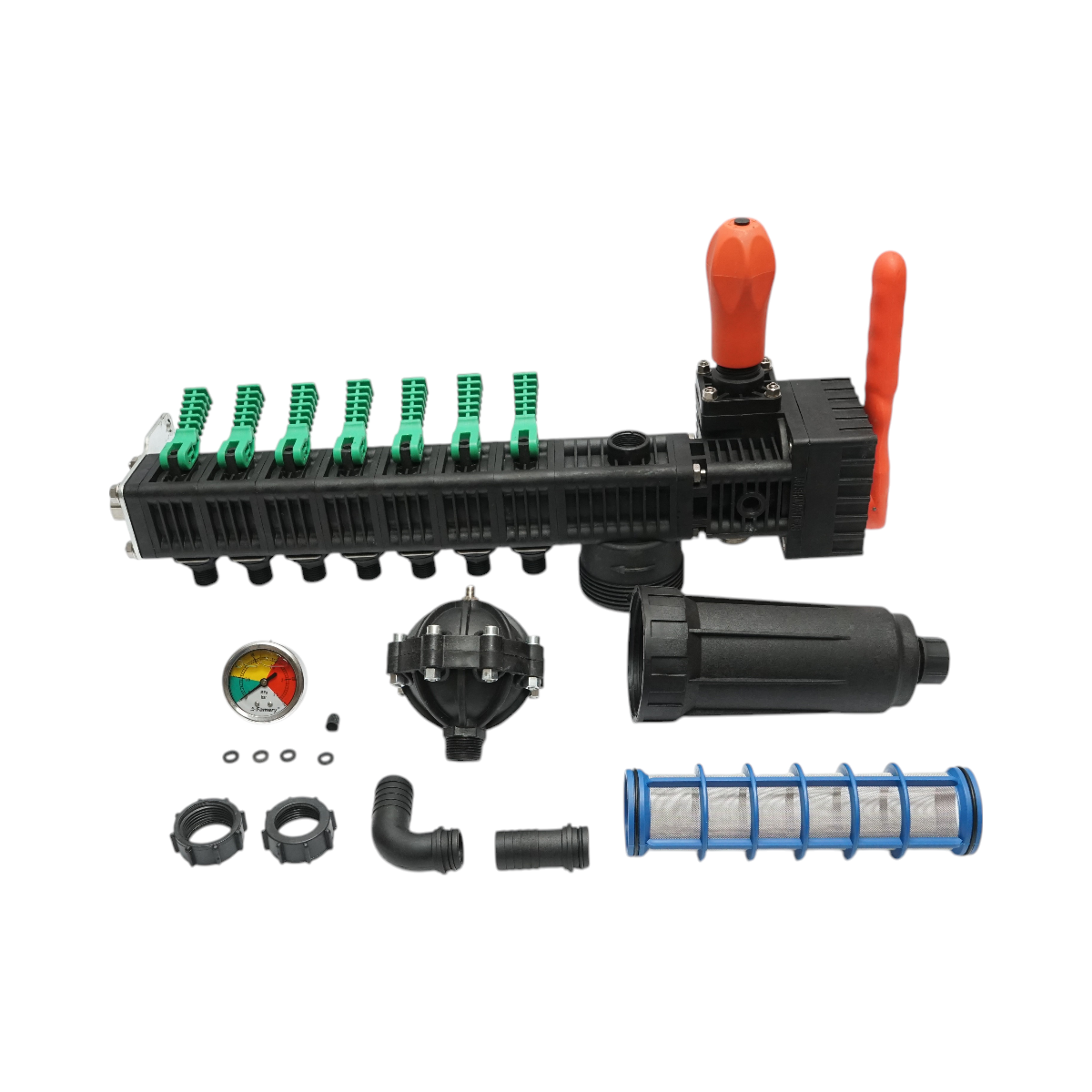 Herbicide distributor with 7 horsepower, filter and glycerin manometer 25 bar