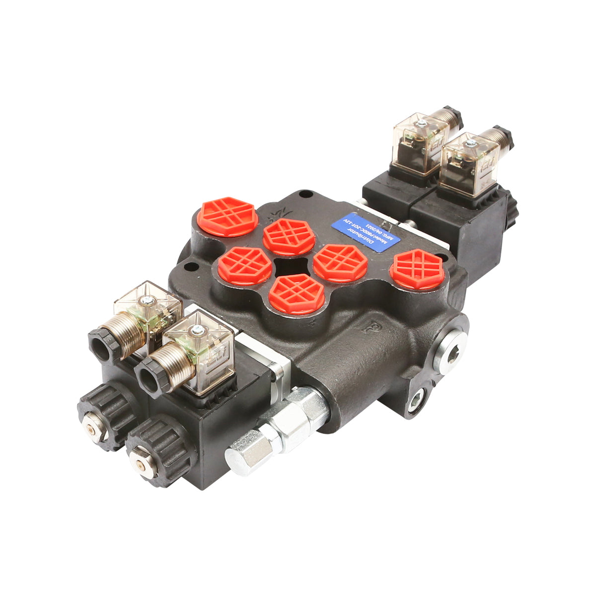 P80 electromagnetic hydraulic distributor with 2 ways, 12V Breckner Germany