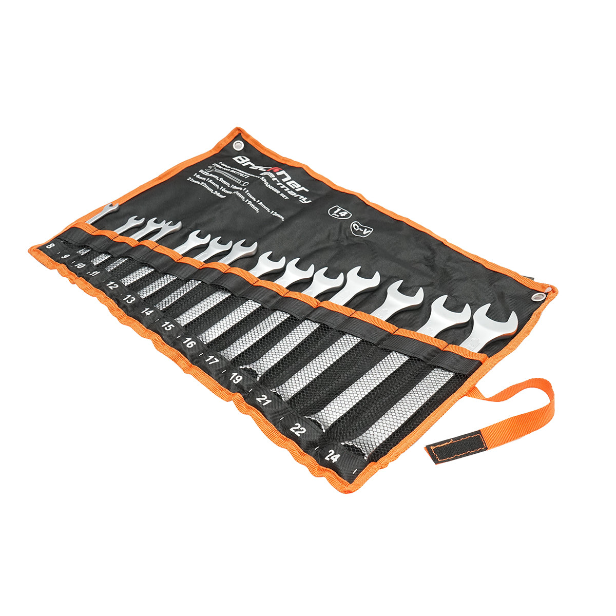 Set of 14 combination wrenches with a case 8-24 mm Breckner Germany