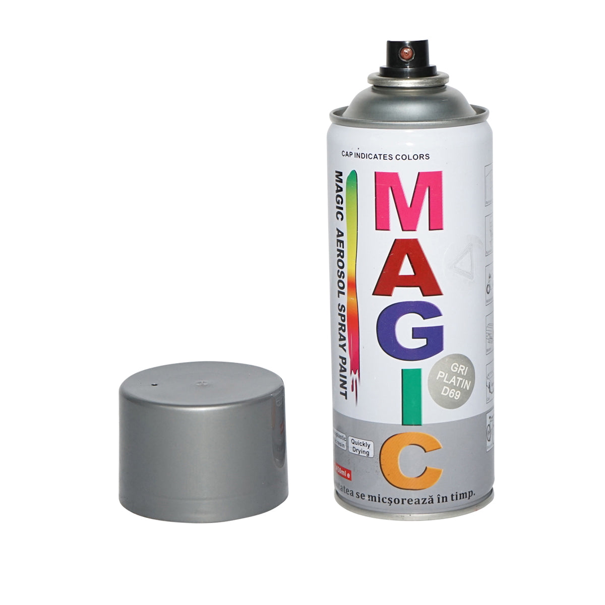 Magic platinum gray spray paint 450 ml