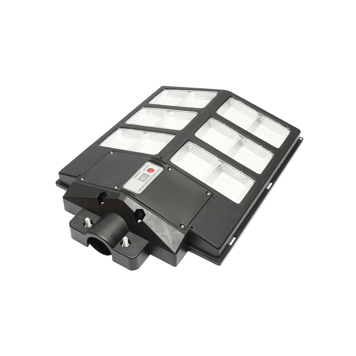 Solar LED lamp 200W street lighting 6500K with solar panel, remote control, motion sensor Breckner Germany
