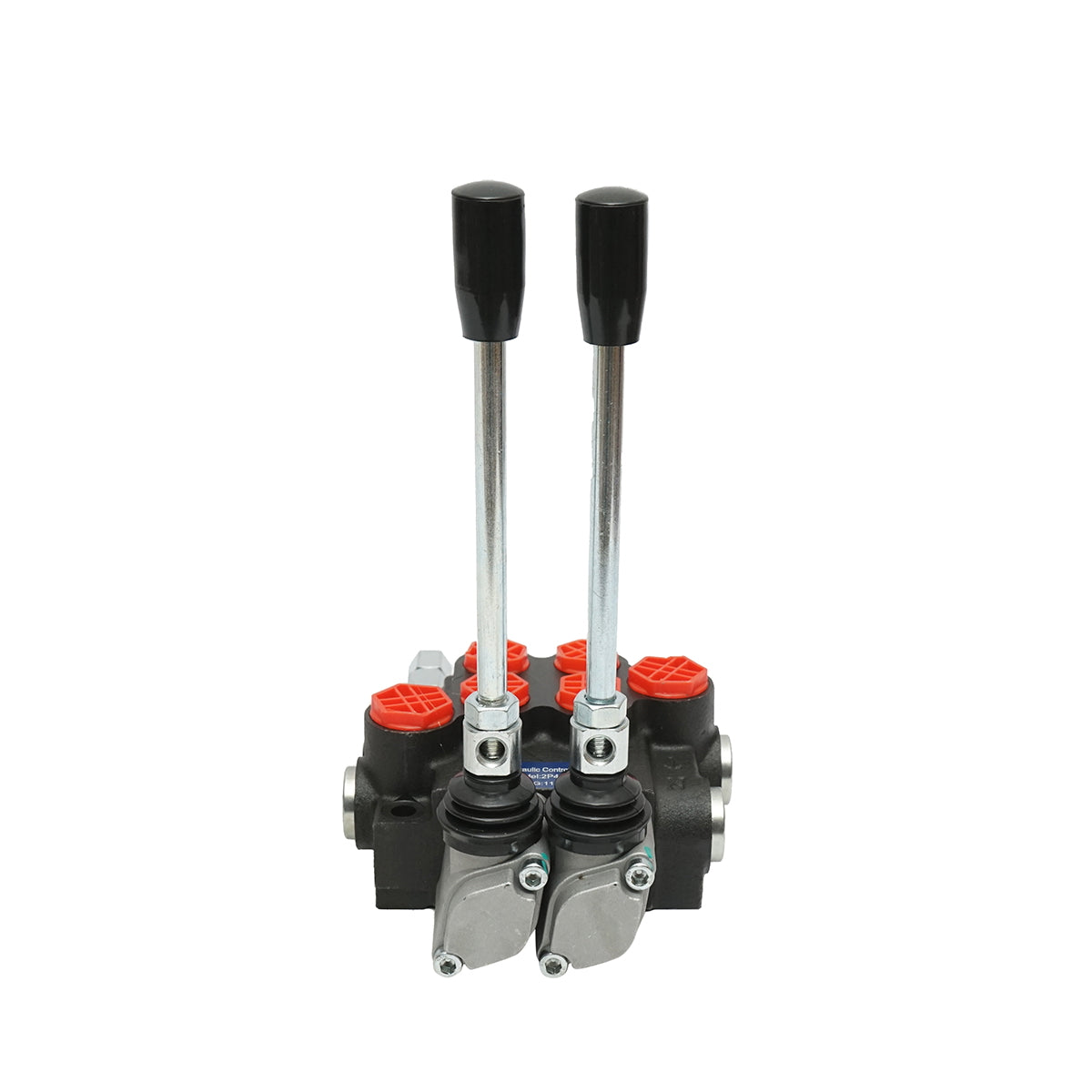 Hydraulic distributor with 2 levers flow 40L/min with lever and included reduction -15 /+80 Breckner Germany